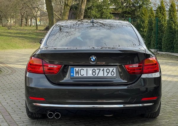 BMW Seria 4 cena 79900 przebieg: 163000, rok produkcji 2016 z Ciechanów małe 562